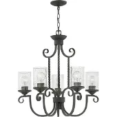 HINKLEY LED Kroonluchter | 5X E27 Max 60W | Dimbaar | Olde Black