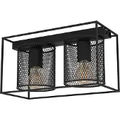 Eglo Landelijke plafondlamp Catterick 2x E27