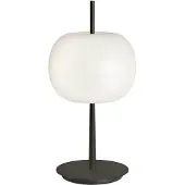 Kdln Design tafellamp KUSHI, dimbaar, zwart, Woon-/ Eetkamer, Glas, Design, tafellamp