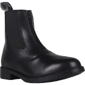 QHP Jodhpurs Manilla - Paardrijlaarzen - Leer - Zwart - Maat 45
