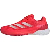 Adidas Sportschoen 'Defiant Speed 2' knalrood / wit