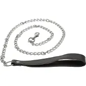 XX-DreamsToys - metalen ketting met lederen riem