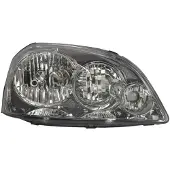 VAN WEZEL KOPLAMP RECHTS H1+H7 inclusief STELMOTOR 8132962 Van Wezel voor o.a. CHEVROLET, DAEWOO