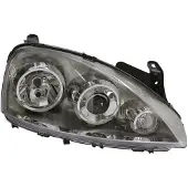 VAN WEZEL KOPLAMP RECHTS MET KNIPPERLICHT vanaf '04 2XH7 Elliptisch 3779968 Van Wezel voor o.a. OPEL