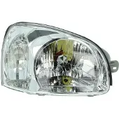 VAN WEZEL KOPLAMP RECHTS MET KNIPPERLICHT H4 +/-ELEKTRISCH 8265962 Van Wezel voor o.a. HYUNDAI