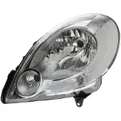 VAN WEZEL KOPLAMP LINKS MET KNIPPERLICHT H4 inclusief STELMOTOR 4312961 Van Wezel voor o.a. RENAULT