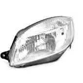 VAN WEZEL KOPLAMP LINKS MET KNIPPERLICHT H4 inclusief STELMOTOR 7641961 Van Wezel voor o.a. SKODA