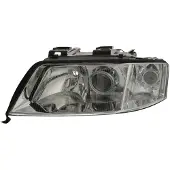 VAN WEZEL KOPLAMP LINKS MET KNIPPERLICHT van 9/99 tot en met 07/01 H1+H7 0316961 Van Wezel voor o.a. AUDI