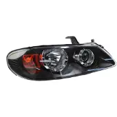 VAN WEZEL KOPLAMP RECHTS vanaf '03 Binnen ZWART 3323962 Van Wezel voor o.a. NISSAN