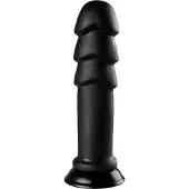 BUTTR Madbull Muzzl - dildo met zuignap - zwart