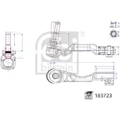 FEBI BILSTEIN 183723 Stuurkogel