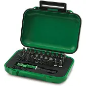 Toptul Dopsleutelset 1/4 31 stuks (SL,PH,PZ,TORX,SQ)