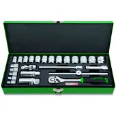 Toptul Dopsleutelset 3/8 25 stuks