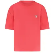 Cars Little T-shirt met backprint rood Jongens Viscose Ronde hals Backprint - maat 110