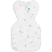 Love to Dream Babyslaapzak Swaddle Up - Inbakeren - Baby 3-6 maanden - 6- 8.5 kg - All season - 1.0 TOG - Cloud Bunnies