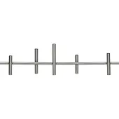 House Doctor Maxi kandelaar 80 cm Antiekzilver