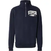 Superdry Sweatshirt 'VINTAGE ATHLETIC' crème / marine
