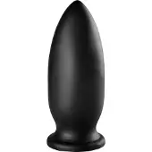 BUTTR - Yellow Dog XXL Buttplug - Glad Materiaal - Buttplugs - Anal Plug - Sex Toys voor Vrouwen en Mannen - Seksspeeltjes - Butt Plug - Zwart