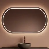 Gliss Design Spiegel Axis Met LED Verlichting en Verwarming 60x60 cm