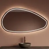 Gliss Design Sirius spiegel organisch 160x90cm met handsensor