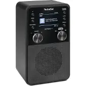 Technisat DIGITRADIO 317 Radio DAB+, FM FM, DAB+, Bluetooth, AUX Wekfunctie Zwart
