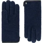 Roeckl Vingerhandschoenen 'FELTED WOOL' blauw / navy / nachtblauw / royal blue/koningsblauw / donkerblauw / blauw gemêleerd