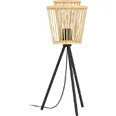 Eglo Houten Tafellamp Hykeham 57cm Hoog