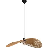 Eglo Hanglamp Siruela, dimbaar, bruin / roest, Woon-/ Eetkamer, Papier, hanglamp