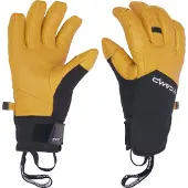 Camp - Skihandschoenen - G Crest Black/Yellow voor Unisex - Maat M - Geel