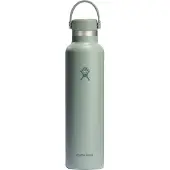 Hydroflask - Standard Mouth with Standard Flex Cap - Isoleerfles 710 ml, grijs