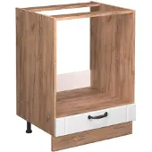 Vicco Fame-Line Ovenombouwkast – 60 cm, WB Eik Wit Landhuis