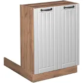 Vicco Fame-Line Keukeneiland – 60 cm zonder werkblad Wit Landhuis