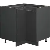 Vicco Fame-Line Hoekkast – 80.5 cm, WB Antraciet Antraciet Hoogglans