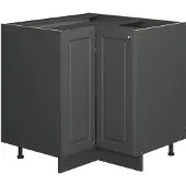 Vicco Fame-Line Hoekkast – 80.5 cm, WB Eik Anthrazit-Gold Landhaus