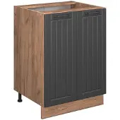 Vicco Fame-Line Keukenonderkast – 60 cm, WB Eik Donkergrijs