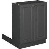 Vicco Fame-Line Keukeneiland – 60 cm zonder werkblad Anthrazit-Gold Landhaus