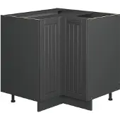 Vicco Fame-Line Hoekkast – 80.5 cm zonder werkblad Donkergrijs