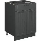 Vicco Fame-Line Keukenonderkast – 60 cm met lade, WB Antraciet Donkergrijs