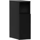 Vicco Enton Nachtkastje – 20 x 59.5 cm met 1 deur Zwart