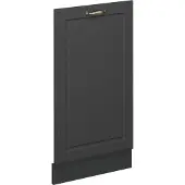 Vicco Fame-Line Vaatwasserfrontpaneel – 45 cm zonder werkblad Anthrazit-Gold Landhaus