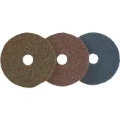 Promat /Tecwerk Schuurlinnenschijf | d. 125 mm | medium | rood voorgestanst - 4000843044