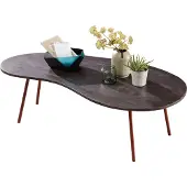 Wohnling Salontafel JAI acaciahout grijs 122x63 cm