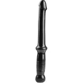 Doc Johnson - anaal dildo met handvat - zwart
