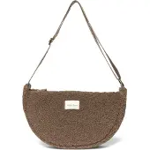 Studio Noos crossbody tas Teddy Maxi bruin Effen | Tas van
