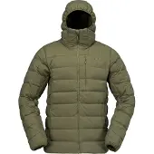 Norrøna - Wandel- en bergsportkleding - Femund Down700 Zip Hood M Olive Night voor Heren - Maat L - Kaki
