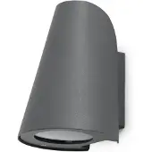 Faro 71353, Wandlamp voor buiten, donkergrijs, aluminium, IP44, klasse I, E27