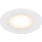 Nordlux Leonis Ø85mm LED Inbouwspot | 4.5W 2700K 345lm 827 | ip65 | Wit