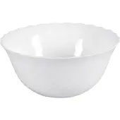 Luminarc 6x Luminarc Schaal Trianon Ø18cm wit, Kom + Kom, Wit