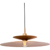 Artdelight Hanglamp Linares paraplu bruin Ø 50cm