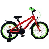 Volare Rocky kinderfiets - voor jongens - 18 inch - rood